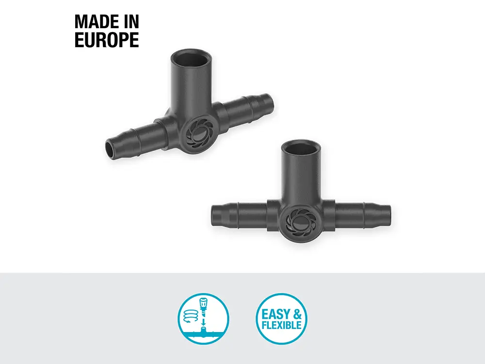 T型コネクタ スプリンクラーヘッド用 4.6mm10個入