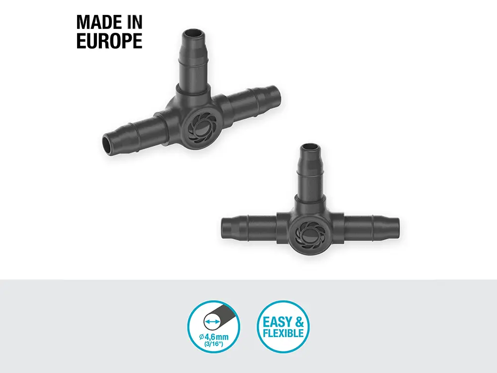 T型コネクタ4.6mm10個入