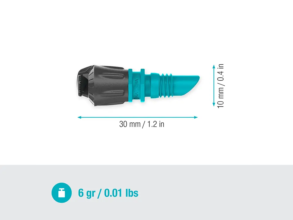 スプリンクラーヘッド 180°13mm5個入