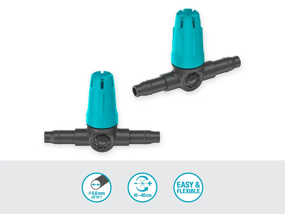 T型コネクタ スプリンクラヘッド 4.6mm10個入