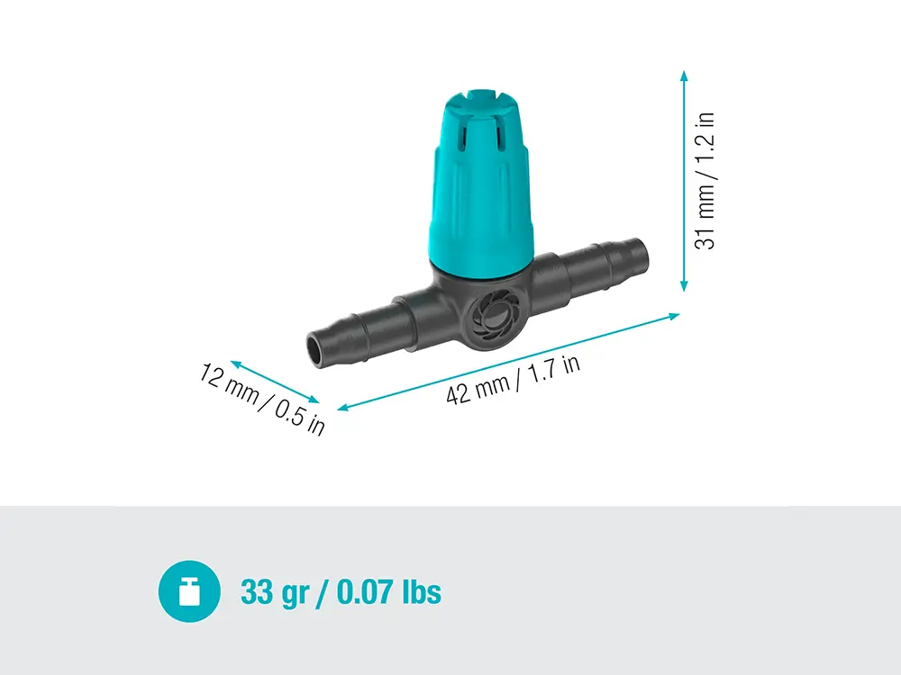 T型コネクタ スプリンクラヘッド 4.6mm10個入