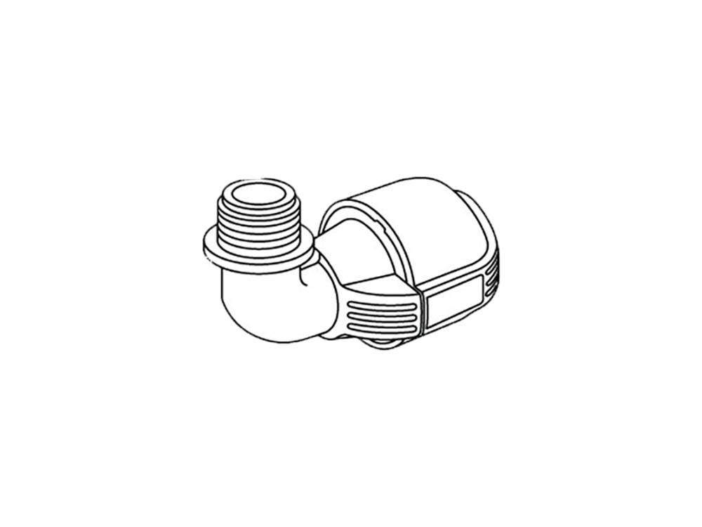 L型コネクタ 25mm (3/4M)