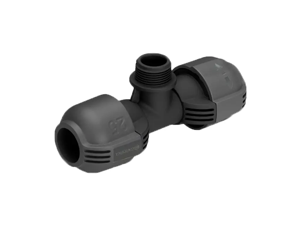 T型コネクタ 25mm (3/4M)
